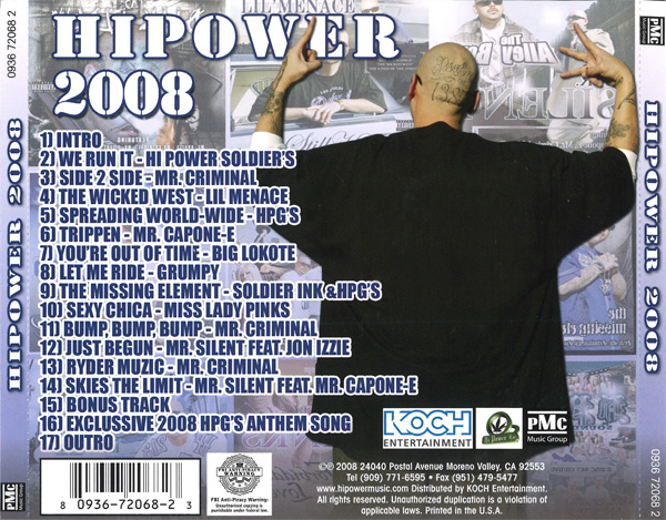 Hi Power 2008 Chicano Rap Hi Power 2008 Chicano Rap